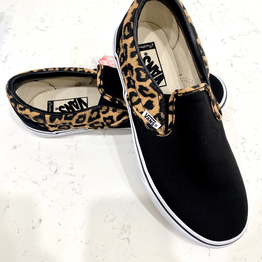 Vans custom slip ons